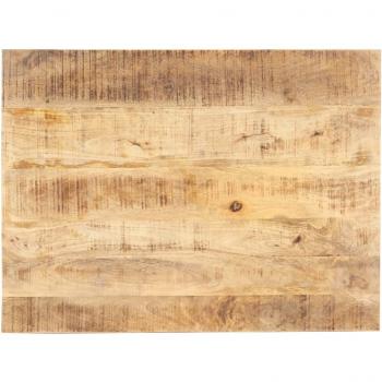 Superficie de mesa madera maciza de mango 15-16 mm 80x70 cm