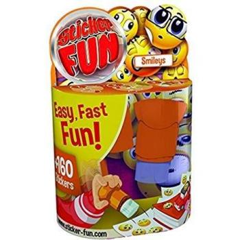 Goliath-35504 Pegatinas Fun Smiley,