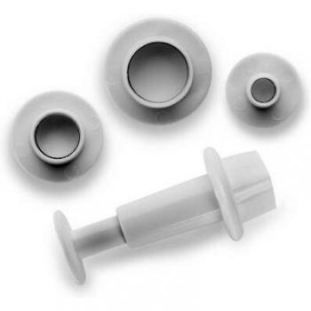 IBILI 788407 - Set 3 Cortadores con Expulsor Redondo