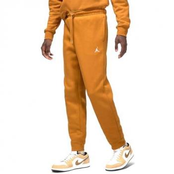 Pantalón Chándal Jordan Brooklyn Fleece Hombre Marrón Talla S Tejido Jersey de Algodón