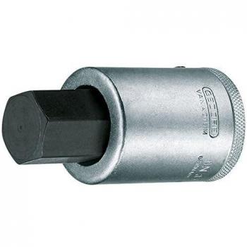 Vaso INBUS® 3/4, 19 mm Gedore IN 32 19 - Conector de atornillado hexagonal para tornillo femenino, largo 80 mm