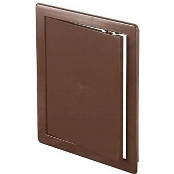 Puerta de Acceso de Pared 200x300mm Panel de Inspección Plástico ABS Duradero Color Marrón