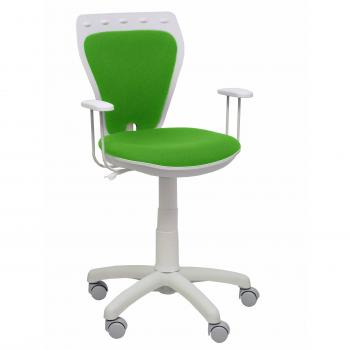 Silla de Oficina Juvenil Salinas Blanca Bali Pistacho
