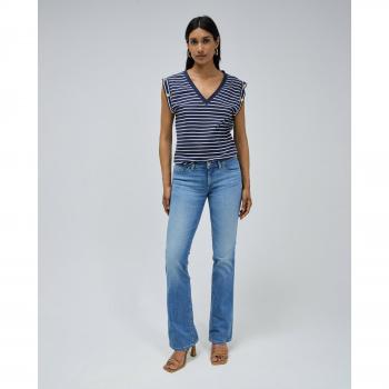 Vaquero push up de mujer Wonder acampanado de tiro bajo Salsa Jeans