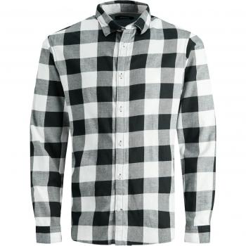 Jack & Jones Egingham Gingham Twill Shirt - Slim Fit, Long Sleeve