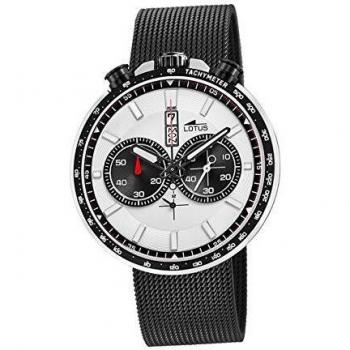 Lotus Mens Chronograph Quartz Watch with Stainless Steel Strap 10139/1