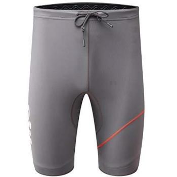 Gill Pantalones Cortos Junior Deck Sailing Boating Watersports - Gris Acero - Protection Solar UV y Properties SPF - Unisex