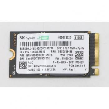 Lenovo SSD ASM 512G M.2 2242 Pcie3x4