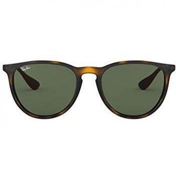 Ray-Ban Erika Women's RB4171 Tortoise Light Havana/Green Phantos Sunglasses, 54mm