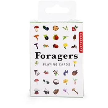 Kikkerland Design Foragers - Foraging Playing Cards