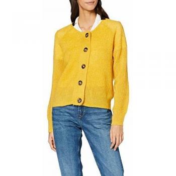 SELECTED FEMME 16070414 Chaqueta Punto, Amarillo