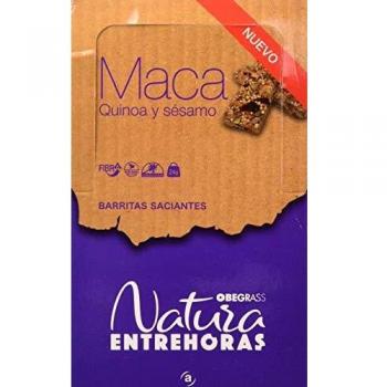 Actafarma Obegras Natura Barritas Entrehoras Maca 20 Unidades - 1 unidad