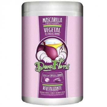 Pack Promocional Dona Flora Champú 1000ml y Mascarilla Revitalizante de Cebolla & Bambú 1000ml - Formulado con extracto de cebolla, antioxidantes y extracto de bambú, estim