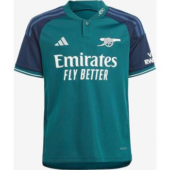 adidas Arsenal FC 2023/24 Third Kids Jersey - Green - Size 9/10 Years