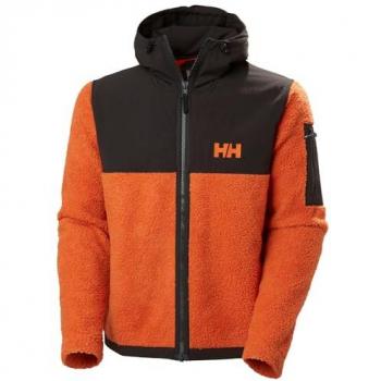 Chaqueta con capucha Helly Hansen Patrol Pile forro polar hombre Naranja (M)