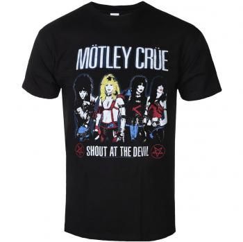 Mötley Crüe Shout At The Devil Men's Metal T-Shirt - ROCK OFF L