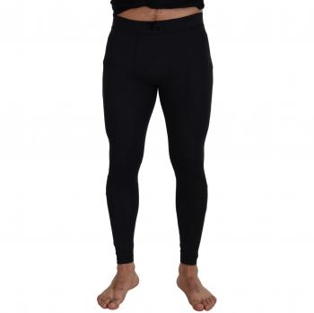 Dolce & Gabbana Black Nylon Slim Fit Stretch Pants - IT48 | M