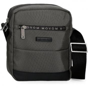Bandolera mediana Movom Buster gris