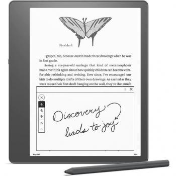 Amazon Kindle Scribe E-Reader, Pantalla táctil Paperwhite de 10.2 pulgadas, 16 GB, Wi-Fi, con Lápiz Premium, Color Gris