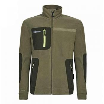 Sudadera Polar U-Power Venus con Cremallera, 100% Poliéster, Color Burnt Olive, Talla L