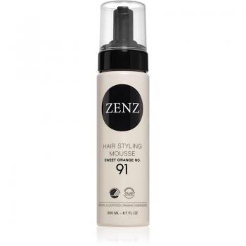 Zenz Organic Sweet Orange Styling Mousse for Damaged Hair - 200 ml