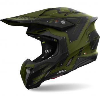 Airoh Casco de Cross Twist 3 Military Verde (S)
