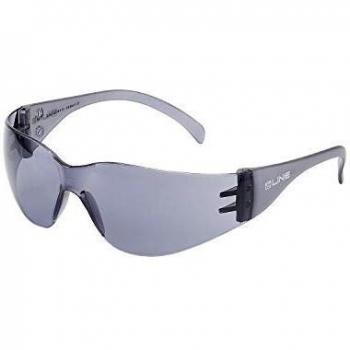 Bollé BL10CF b-Line, Gafas de Seguridad con Cristal Ahumado, Gris