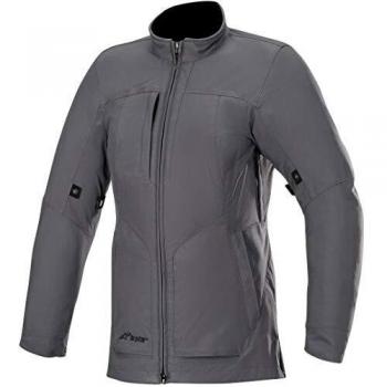Alpinestars Chaqueta moto Deauville Drystar Womens Jacket Asphalt, Negro, M
