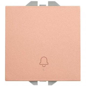 Pulsador Simon 20000152-091 con grabado Campana 10A