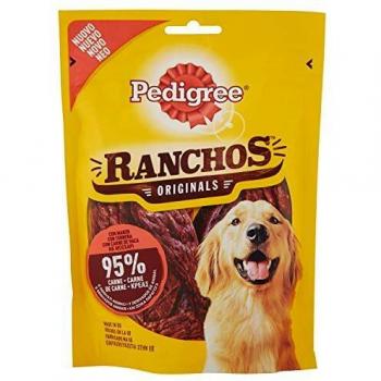 Pedigree Ranchos Snack para mimar a tu Perro, Sabor Buey