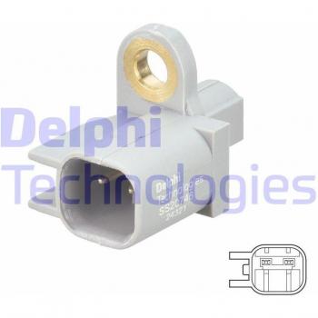 Sensor de ABS DELPHI SS20746, tipo: sensor de velocidad de la rueda, características: alta precisión, fácil instalación, compatible con múltiples modelos de vehículos