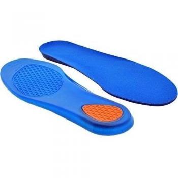 GreatIdeas y # 0153; Suave Gel Plantillas de longitud completa, alivia el dolor de pies - proporciona absorción de choque y reducir el estrés en las espinillas, las rodillas, caderas y la espalda. PAIR ~ S/M - Size 4 - 7.5