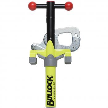 Barra antirrobo coche | Bullock Excellence automático 146142 | Sistema antirrobo de Alta resistencia, Amarillo.
