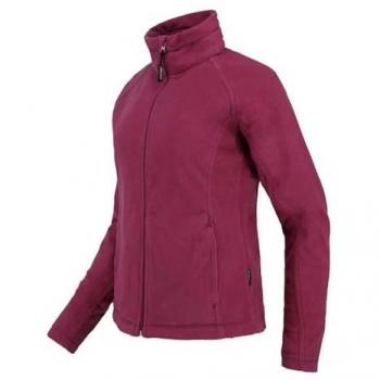 Chaqueta Polar Joluvi Heater 330 con Cerniera Completa para Mujer en Orquídea Oscuro, Talla XL