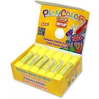 PLAYCOLOR Basic One - Póster de Pintura, 10 g, Color Amarillo