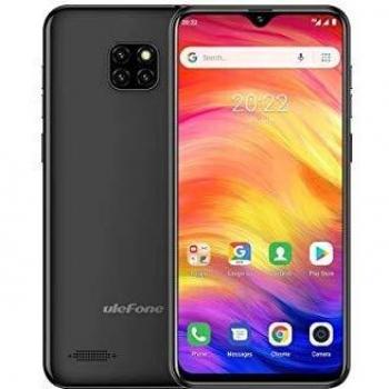 ULEFONE Smartphone Note 7 Black 3G/6.1 HD/OC 1.3GHZ/16GB ROM/1GB RAM/5MP/3500MHA