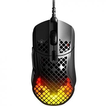 SteelSeries Aerox 5 Gaming Mouse Óptico RGB con Cable, 18000 DPI, Mano Derecha, USB Tipo A
