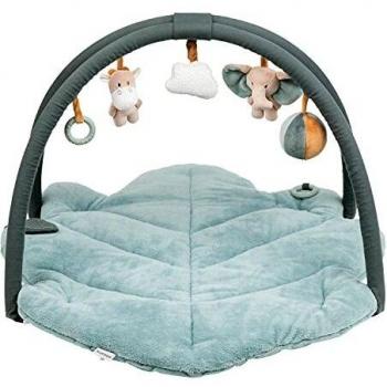 Gimnasio de Actividades para Bebés Nattou Luna y Axel - Manta de Juego Suave con 25 Actividades, Lavable en Máquina, Dimensiones Aproximadas 80 x 90 cm, Diseño Jirafa