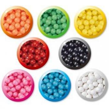 Aquabeads Set de Recarga de Abalorios Sólidos - 8 Colores Diferentes