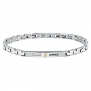 Maserati Elegant Stainless Steel Men's Bracelet Watch, Gray, Size: ONE SIZE