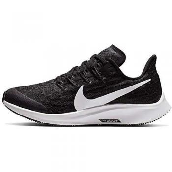 Nike Air Zoom Pegasus 36 (GS), Zapatillas de Correr, Negro (Black/White/Thunder Grey 001), 36.5 EU