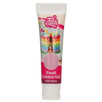 Colorante en Gel Rosa Viejo Funcakes - 30g, Altamente Concentrado, Ideal para Masa y Crema, Fácil Dosificación, Halal