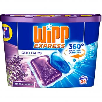 Wipp Express Detergente en Cápsulas Lavanda para Lavadora - 24 Lavados