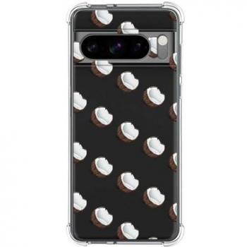 Funda Antigolpes de Silicona para Google Pixel 8 Pro 5G con Diseño de Cocos