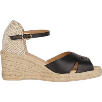 Sandalias Geox Gelsa Mujer Espadrilles Negras