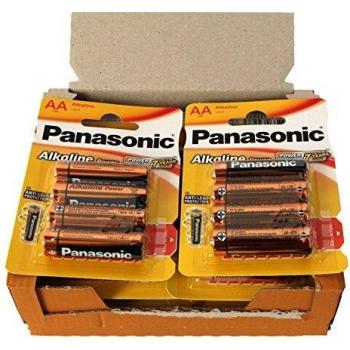 Panasonic Power LR6 AAA Alkaline Batteries - Pack of 48