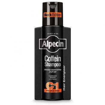 Champú Alpecin C1 Black Edition con Cafeína 250ml - Estimulante del Crecimiento del Cabello para Hombre