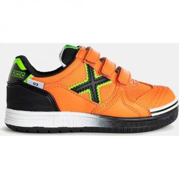 Zapatillas de fútbol sala para niños Munich G-3 Kid 1514384 en color naranja