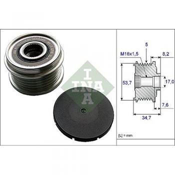 Rueda libre del generador y alternador INA 535 0211 10