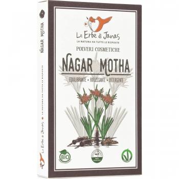 Le Erbe di Janas Nagar Motha, 100 g - Polvo de raíz de Naga Motha, 100 gramos, natural y orgánico, ideal para uso en cosmética y aromaterapia